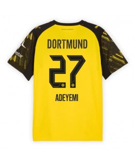 Günstige Borussia Dortmund Karim Adeyemi #27 Heimtrikot 2025-26 Kurzarm